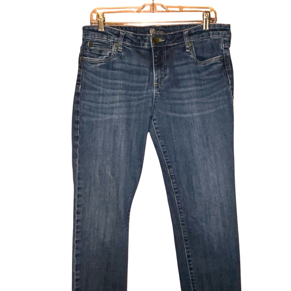 Kut from the Kloth Women’s Catherine Boyfriend Jeans Size 10 Stretch Denim - Picture 2 of 9